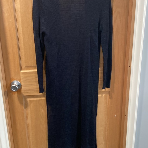 Monsoon long Navy cardigan size M NWT - Picture 4 of 7